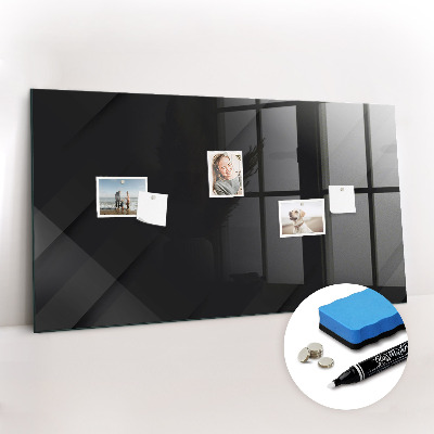Magnetic marker board Dark wall pattern