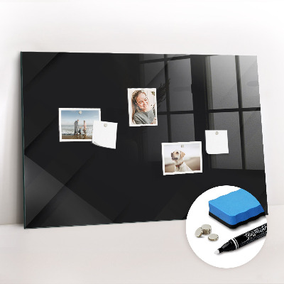 Magnetic marker board Dark wall pattern