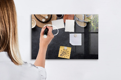 Magnetic marker board Vacations