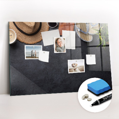 Magnetic board with magnets Vacations