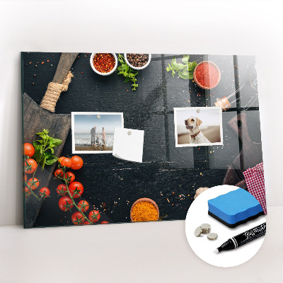 Magnetic dry erase board Kitchen accessories