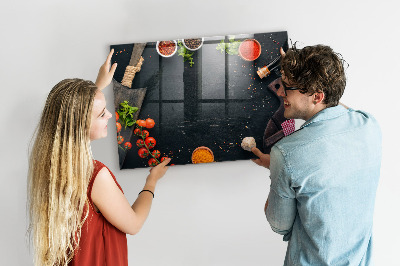 Magnetic dry erase board Kitchen accessories
