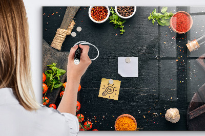 Magnetic dry erase board Kitchen accessories