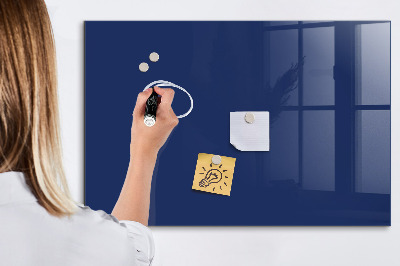 Magnetic board with magnets Navy blue