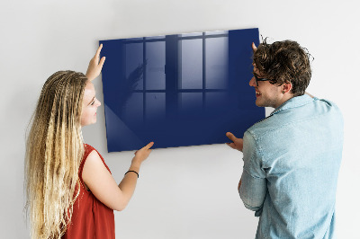 Magnetic board with magnets Navy blue