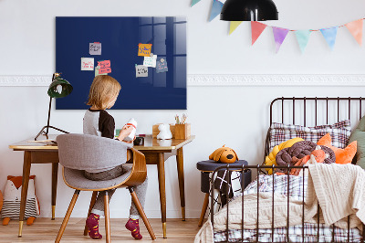 Magnetic board with magnets Navy blue