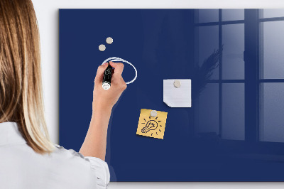 Magnetic marker board Navy blue