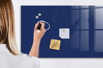 Magnetic board with magnets Navy blue