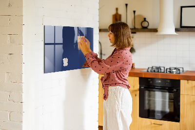 Magnetic board with magnets Navy blue