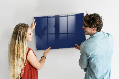 Magnetic board with magnets Navy blue