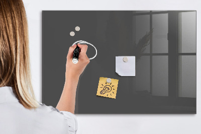 Magnetic marker board Gray