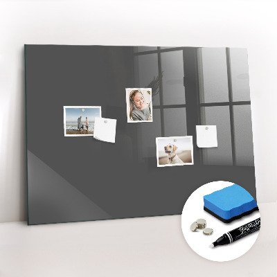Magnetic marker board Gray