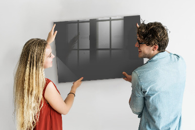 Magnetic marker board Gray