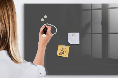 Magnetic marker board Gray