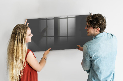 Magnetic marker board Gray