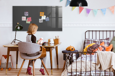 Magnetic marker board Gray