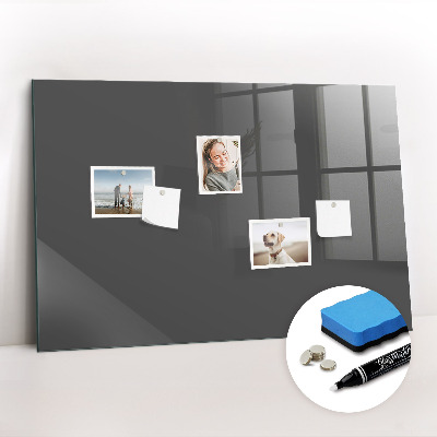 Magnetic marker board Gray