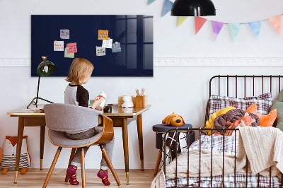 Magnetic board with magnets Dark navy blue