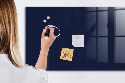 Magnetic board with magnets Dark navy blue