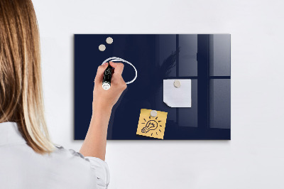 Magnetic marker board Dark navy blue