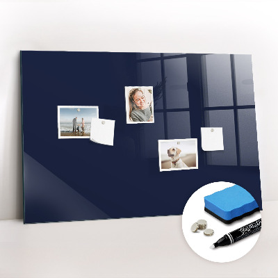Magnetic marker board Dark navy blue