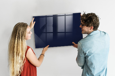 Magnetic board with magnets Dark navy blue