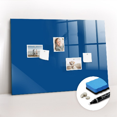 Magnetic dry erase board Blue