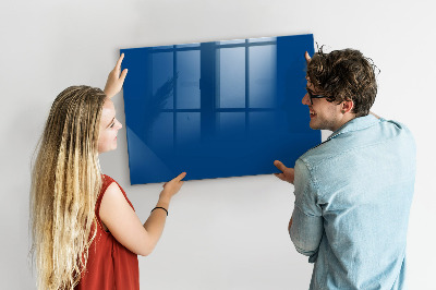 Magnetic dry erase board Blue