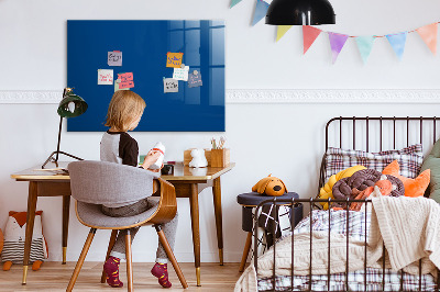 Magnetic dry erase board Blue