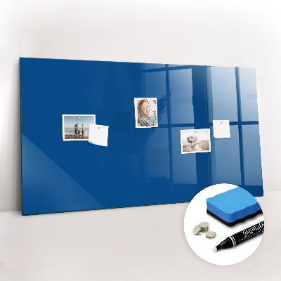Magnetic dry erase board Blue