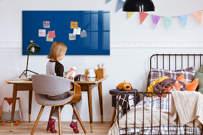 Magnetic dry erase board Blue