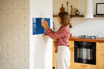 Magnetic dry erase board Blue