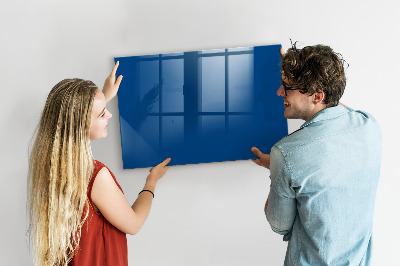 Magnetic dry erase board Blue
