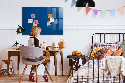 Magnetic dry erase board Blue