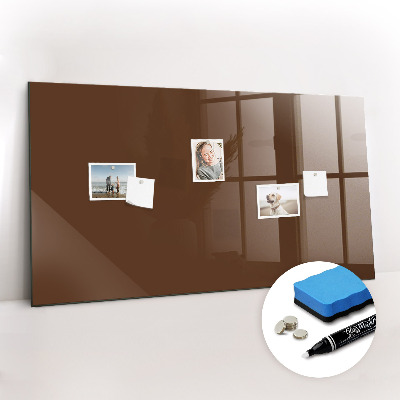 Magnetic marker board Brown