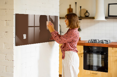 Magnetic marker board Brown