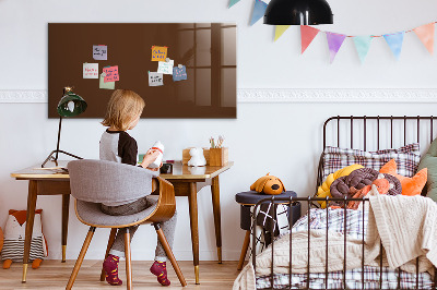 Magnetic marker board Brown
