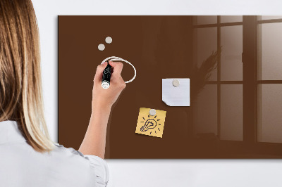 Magnetic marker board Brown