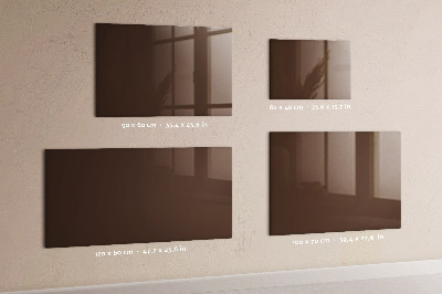 Magnetic marker board Brown