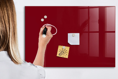 Magnetic marker board Burgundy