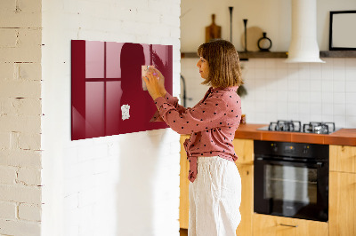 Magnetic marker board Burgundy