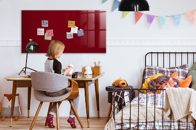 Magnetic marker board Burgundy