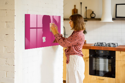 Magnetic marker board Bright pink