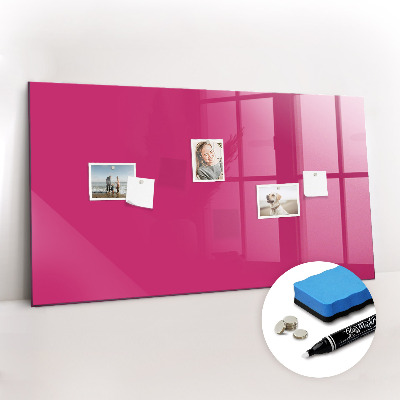 Magnetic marker board Bright pink