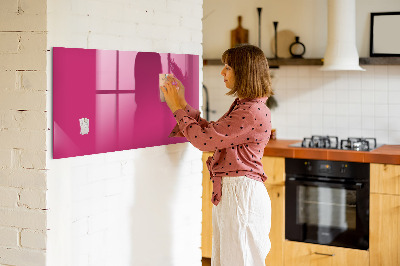 Magnetic marker board Bright pink