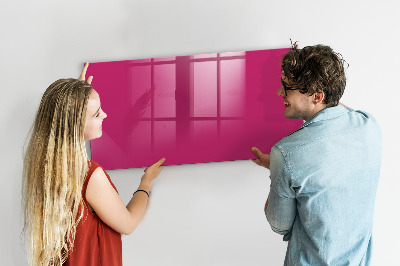 Magnetic marker board Bright pink