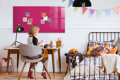 Magnetic marker board Bright pink