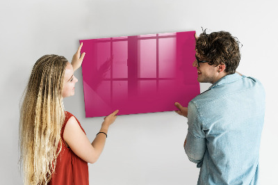 Magnetic marker board Bright pink