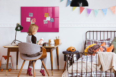Magnetic marker board Bright pink