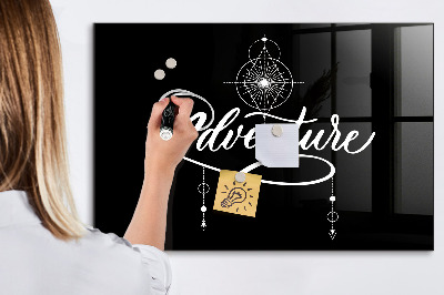 Magnetic dry erase board Adventure